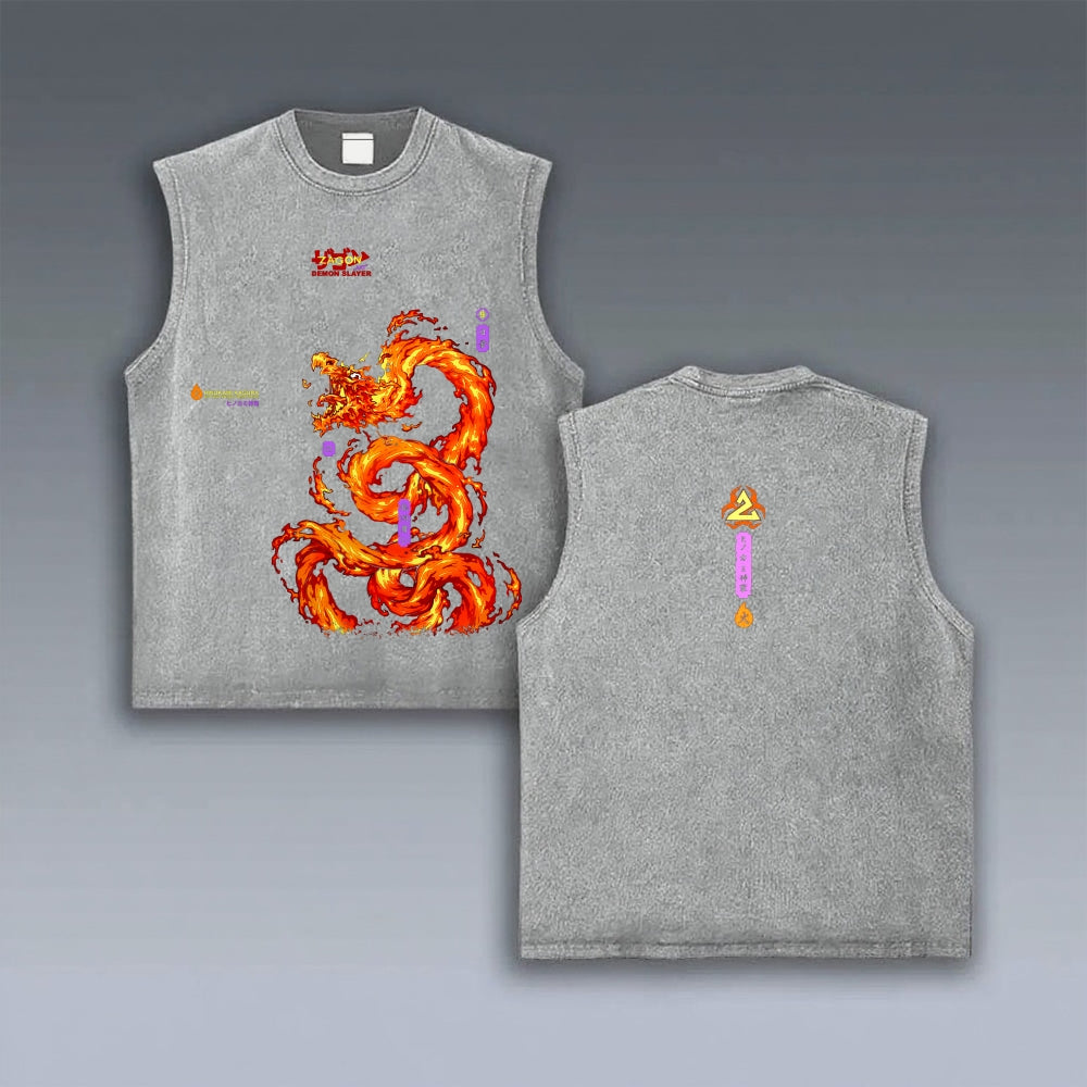 VINTAGE TANK TOP Demon Slayer