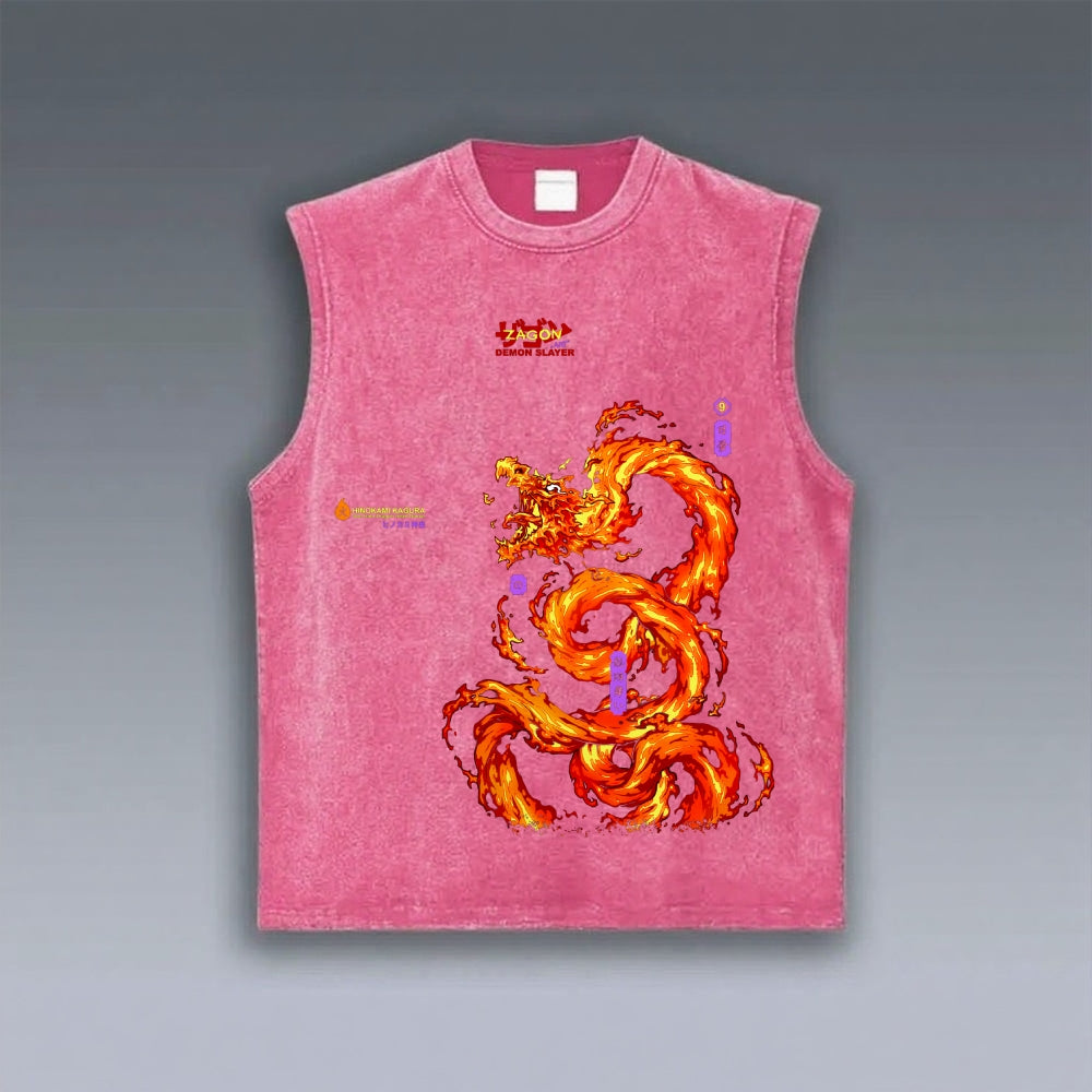 VINTAGE TANK TOP Demon Slayer