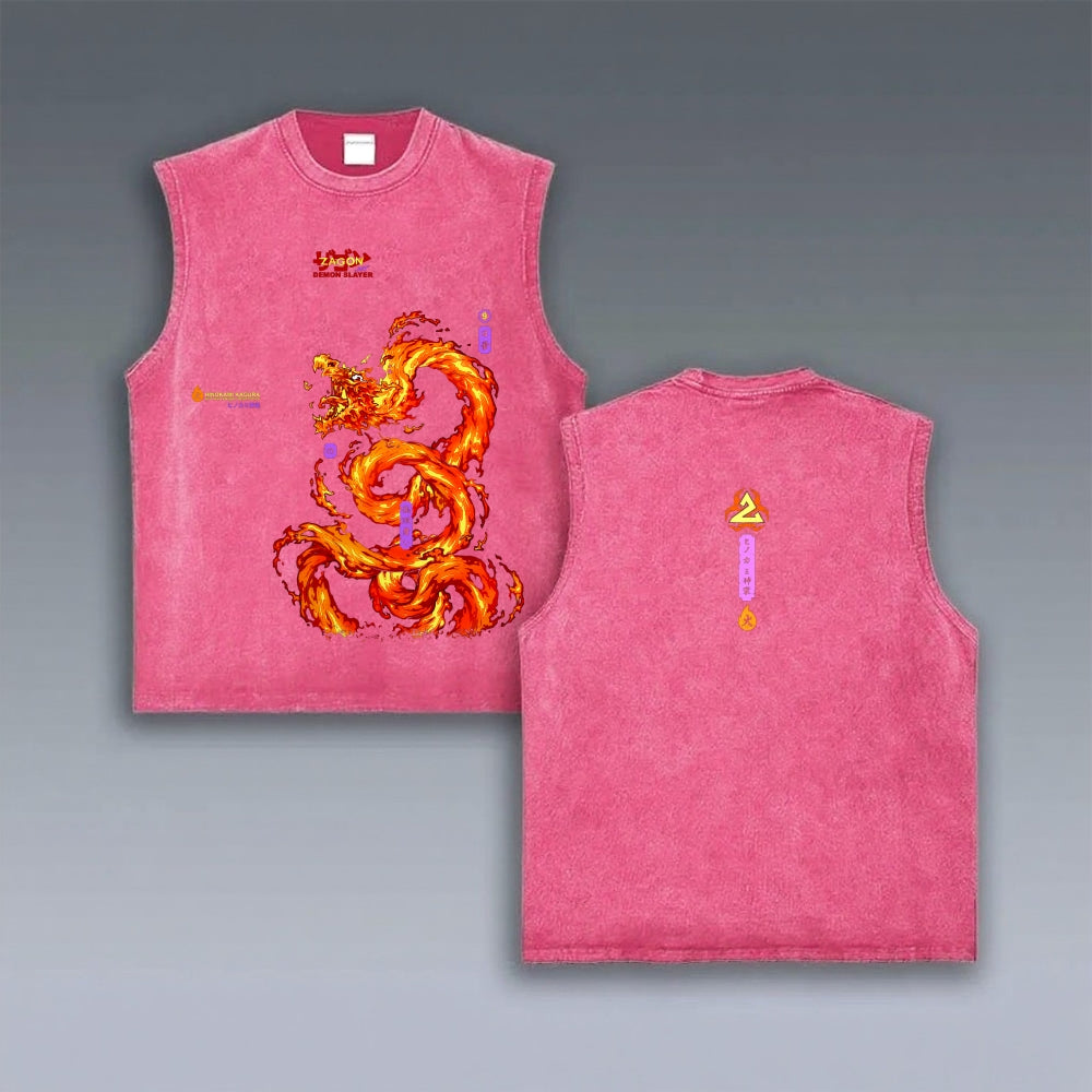 VINTAGE TANK TOP Demon Slayer