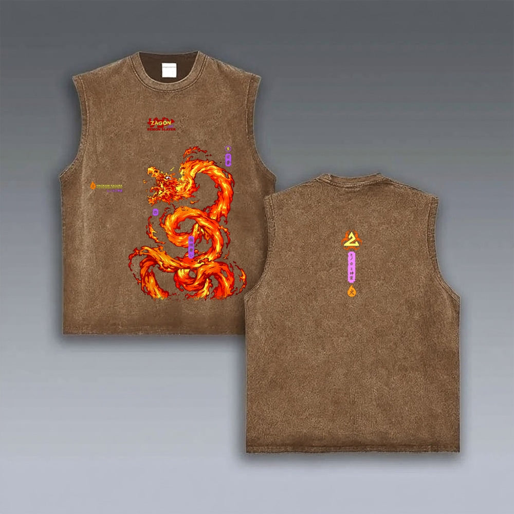 VINTAGE TANK TOP Demon Slayer
