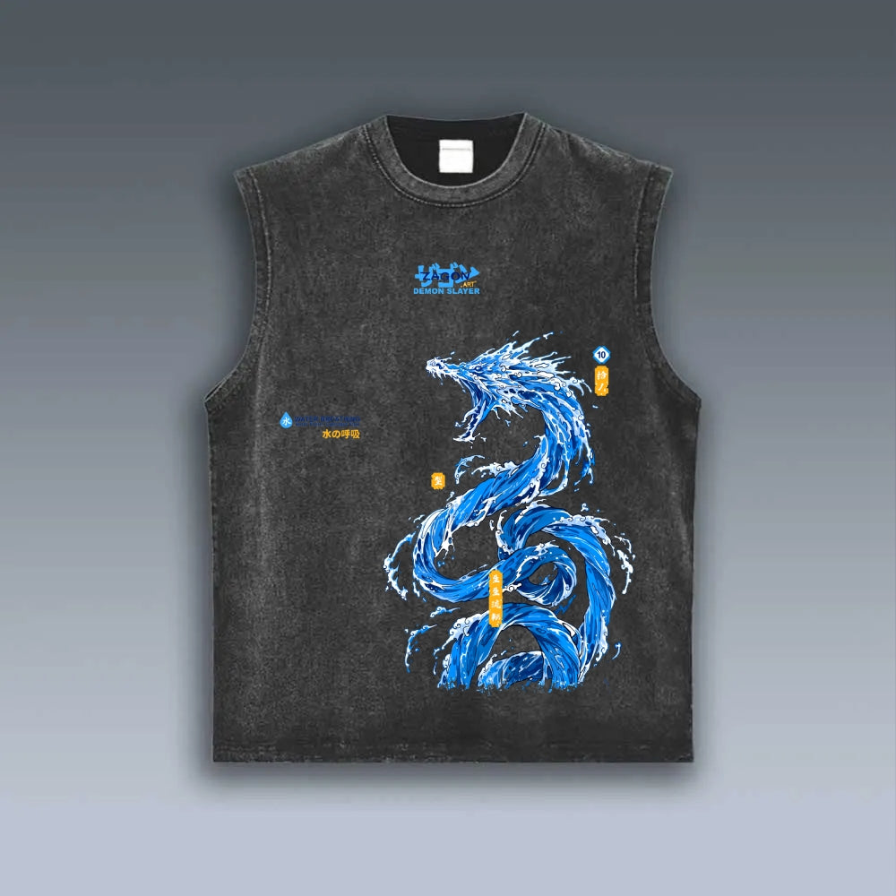 VINTAGE TANK TOP Demon Slayer