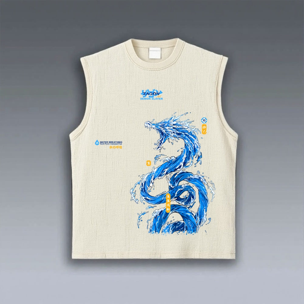 VINTAGE TANK TOP Demon Slayer
