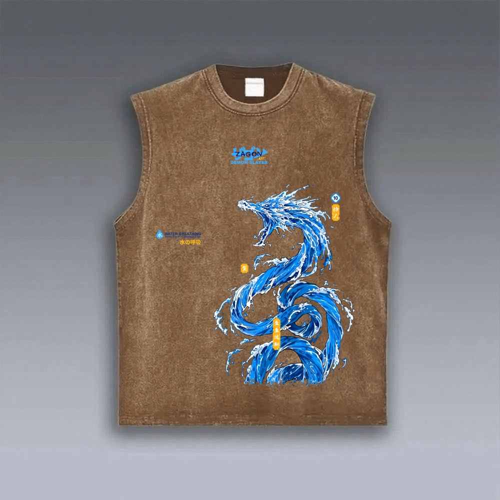 VINTAGE TANK TOP Demon Slayer