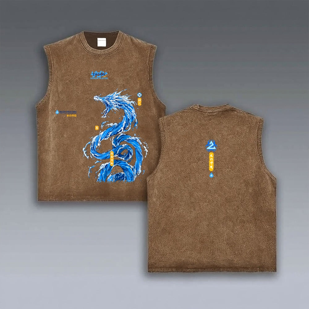 VINTAGE TANK TOP Demon Slayer
