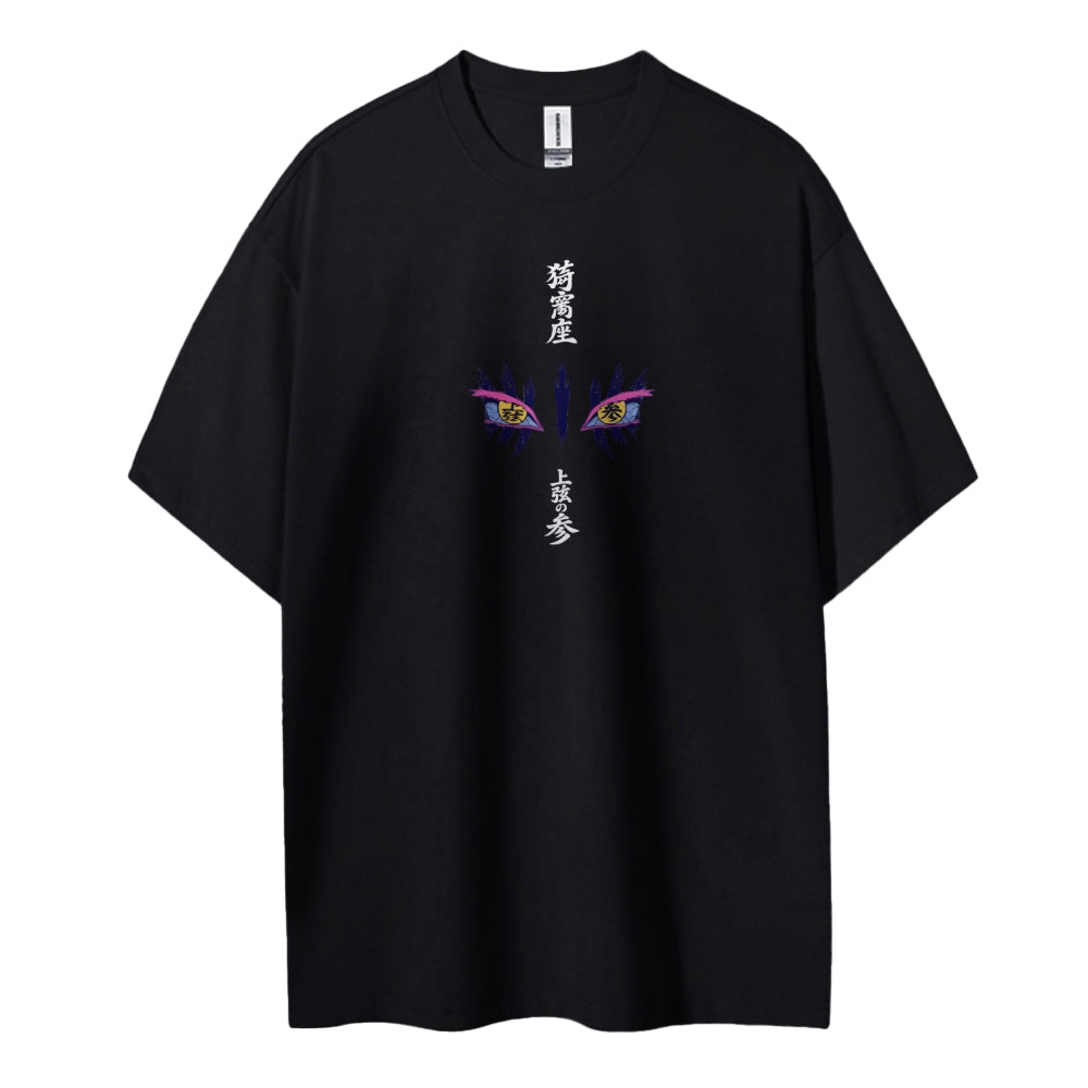 Demon Slayer Cotton Unisex Crew Neck Anime T-Shirt