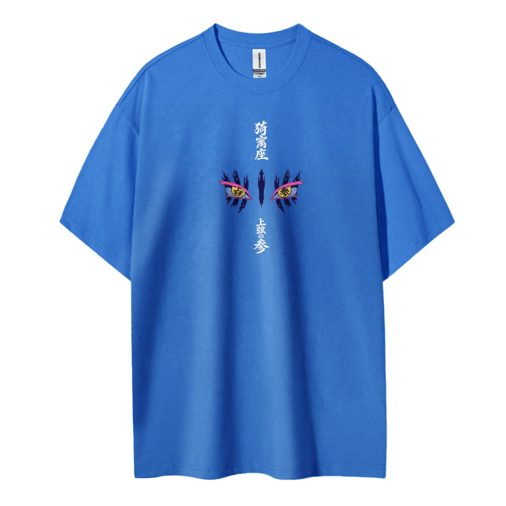 Demon Slayer Cotton Unisex Crew Neck Anime T-Shirt