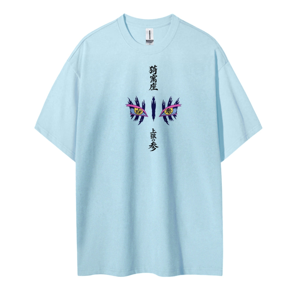 Demon Slayer Cotton Unisex Crew Neck Anime T-Shirt