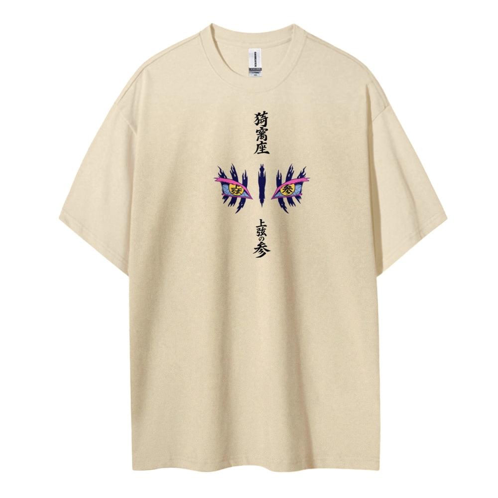 Demon Slayer Cotton Unisex Crew Neck Anime T-Shirt