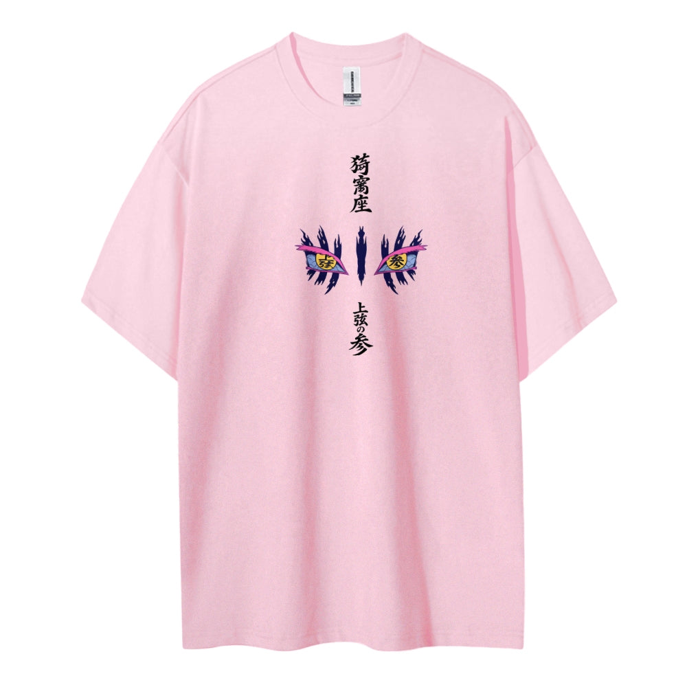 Demon Slayer Cotton Unisex Crew Neck Anime T-Shirt
