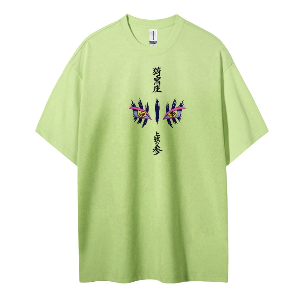 Demon Slayer Cotton Unisex Crew Neck Anime T-Shirt