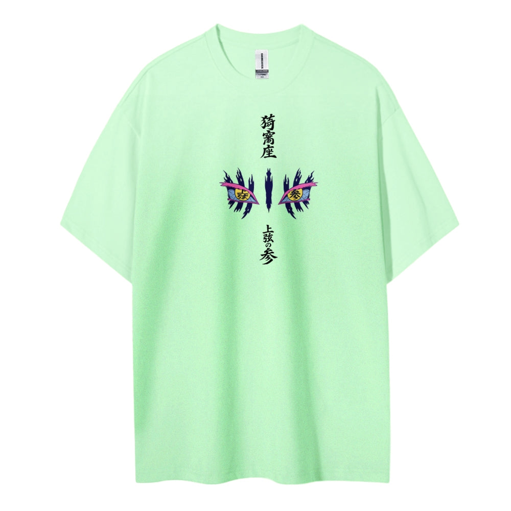 Demon Slayer Cotton Unisex Crew Neck Anime T-Shirt