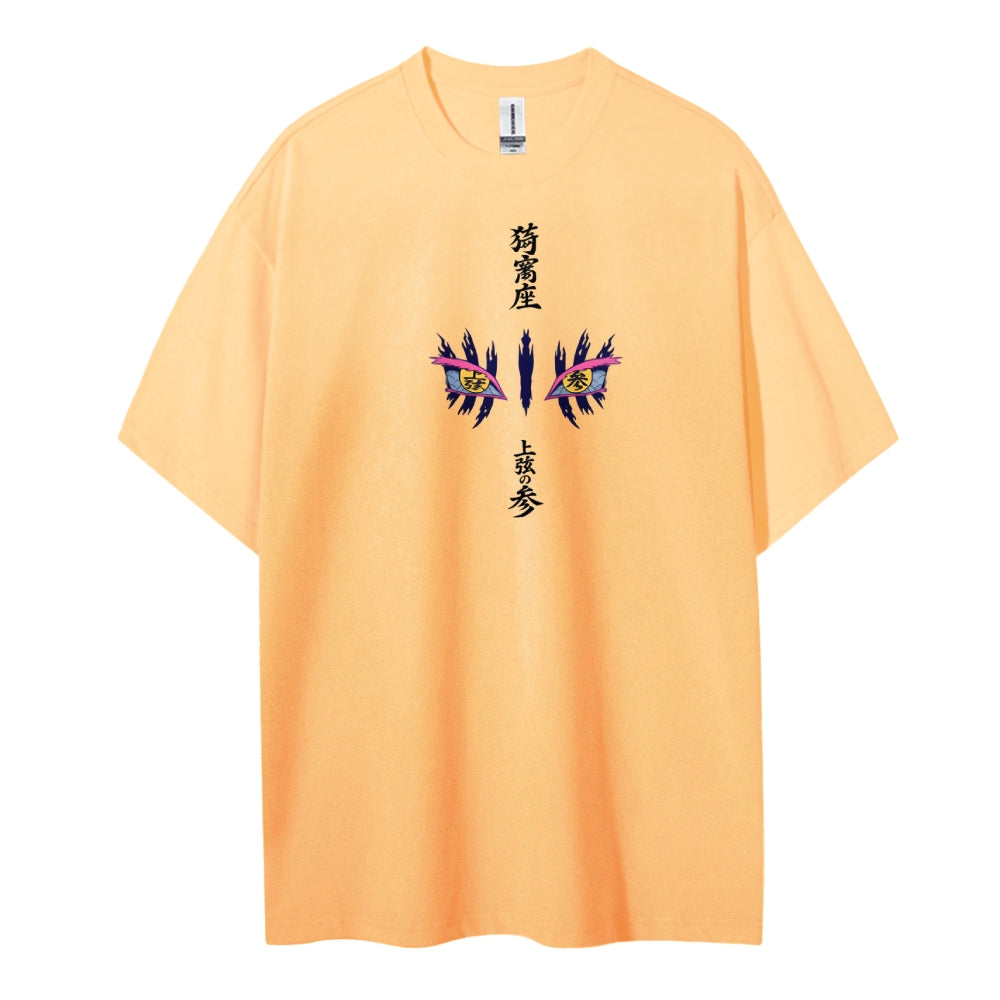 Demon Slayer Cotton Unisex Crew Neck Anime T-Shirt