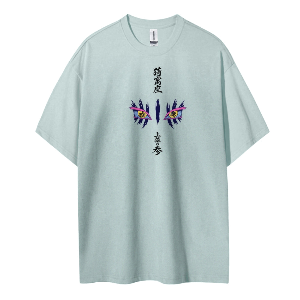 Demon Slayer Cotton Unisex Crew Neck Anime T-Shirt