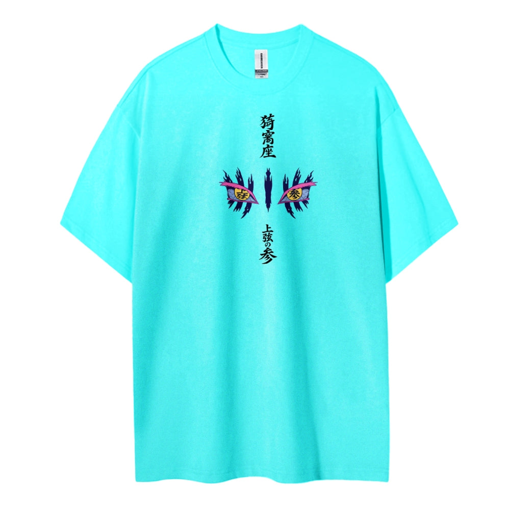 Demon Slayer Cotton Unisex Crew Neck Anime T-Shirt