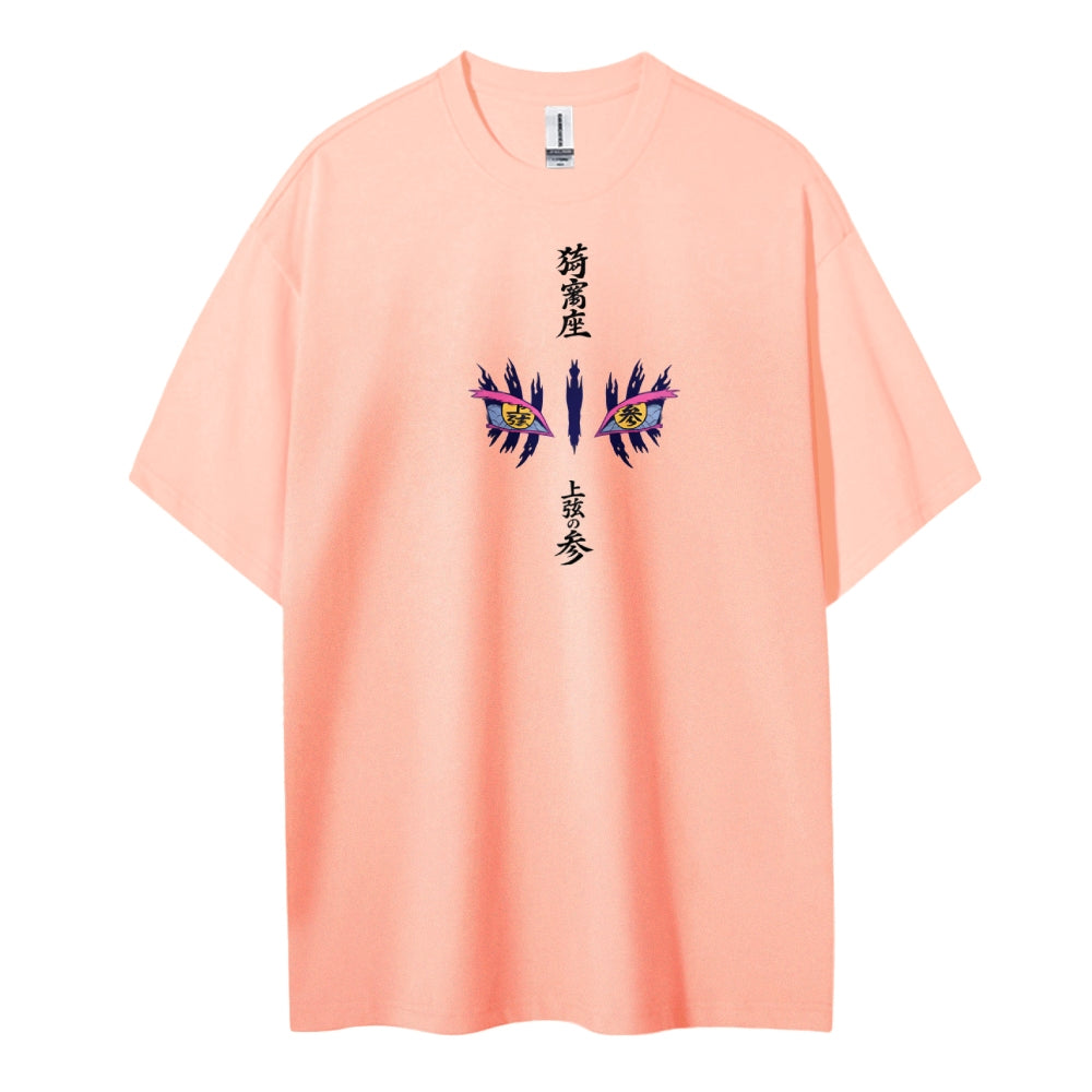 Demon Slayer Cotton Unisex Crew Neck Anime T-Shirt