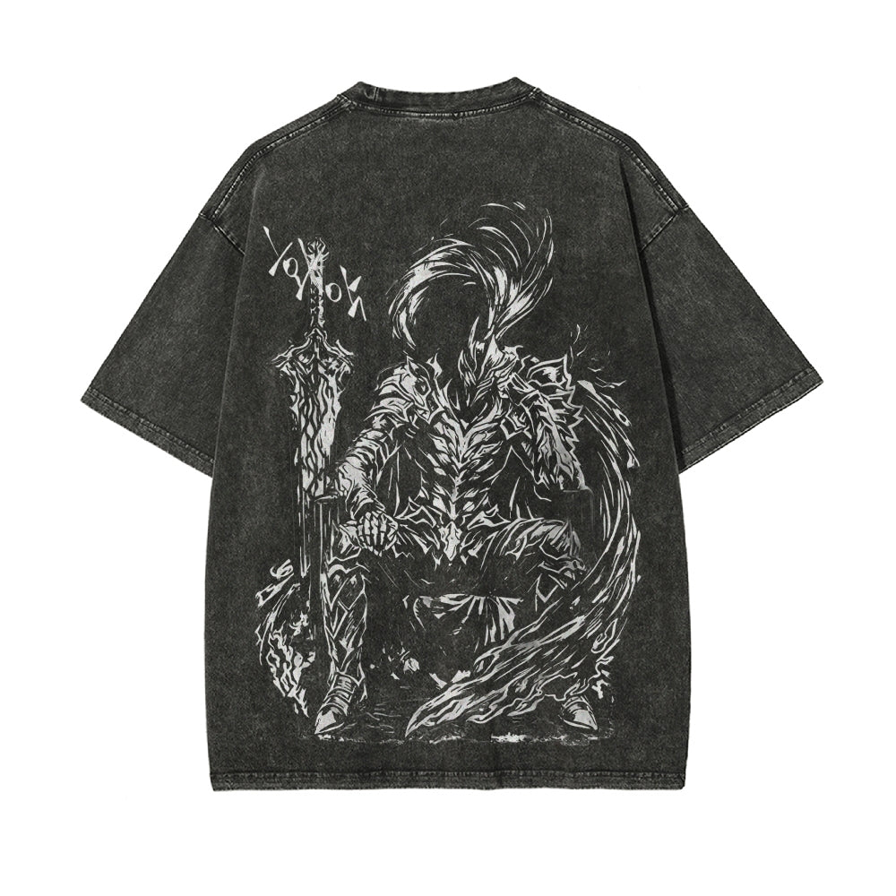 Vintage Oversized T-Shirt Solo leveling