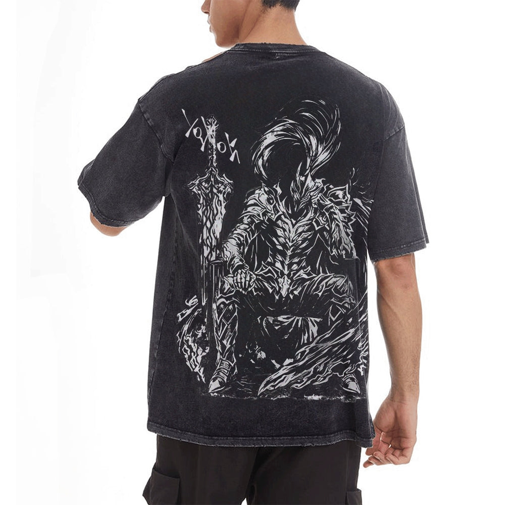 Vintage Oversized T-Shirt Solo leveling