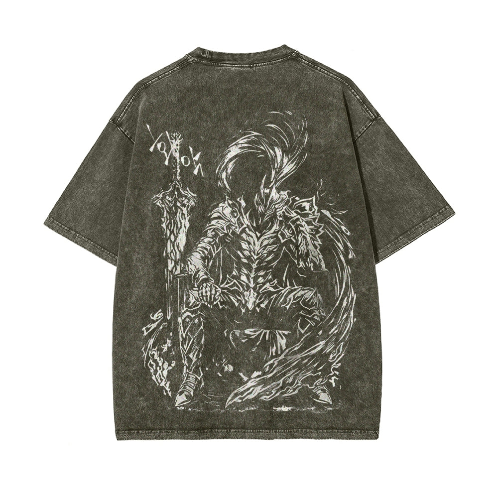 Vintage Oversized T-Shirt Solo leveling