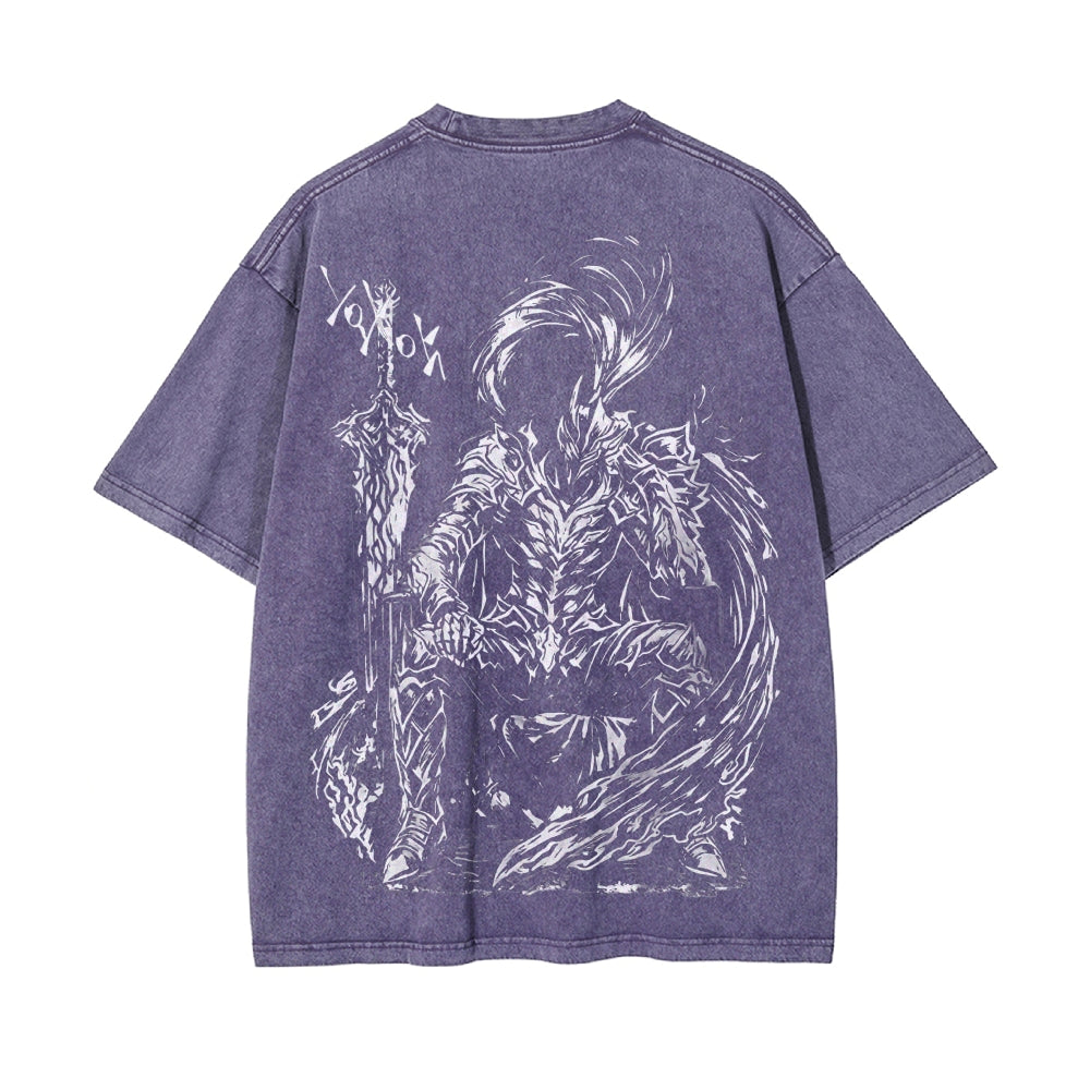Vintage Oversized T-Shirt Solo leveling