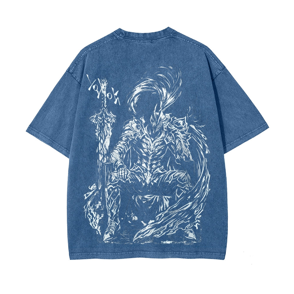 Vintage Oversized T-Shirt Solo leveling
