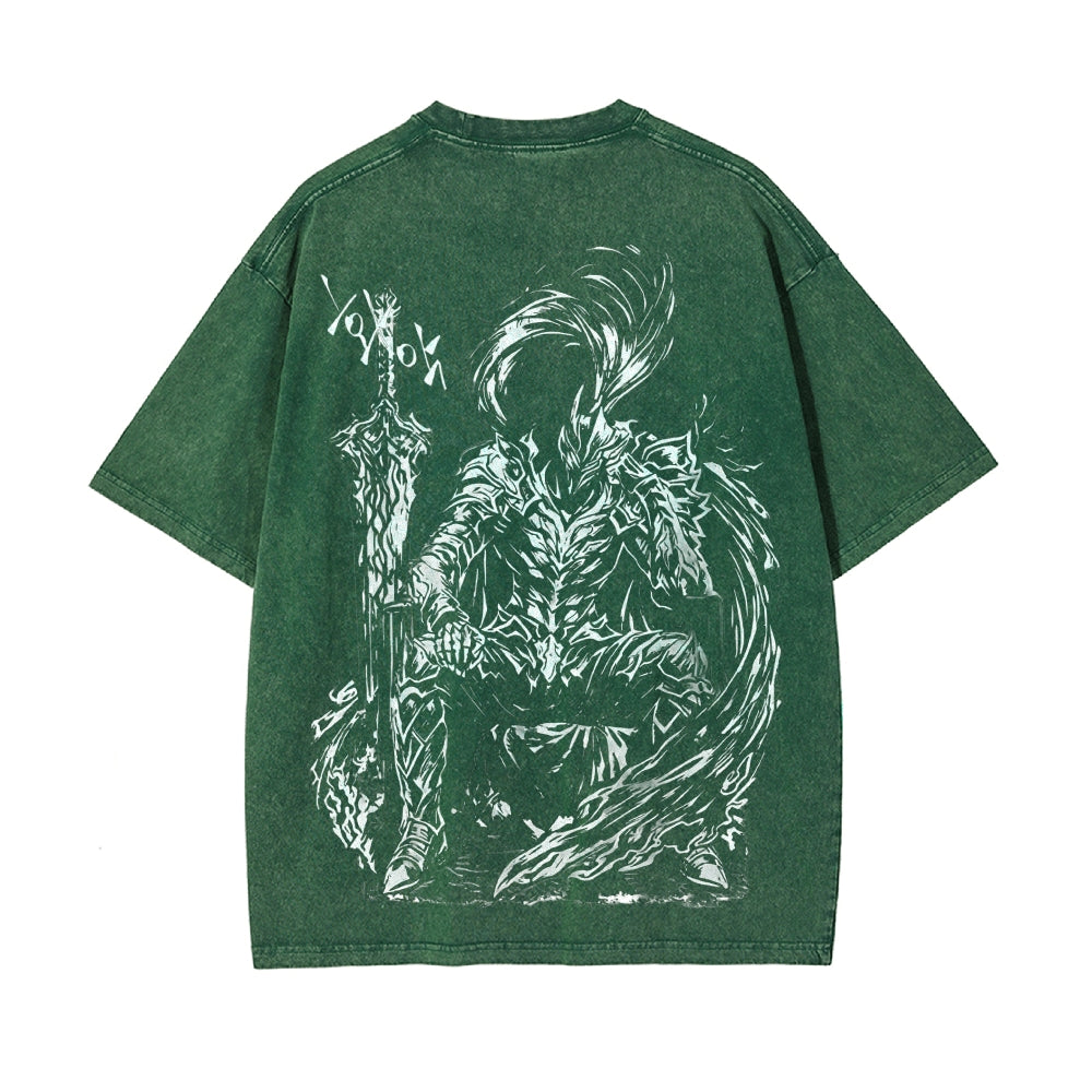 Vintage Oversized T-Shirt Solo leveling