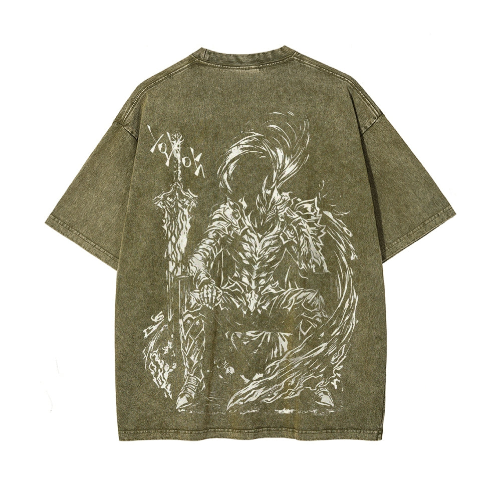 Vintage Oversized T-Shirt Solo leveling