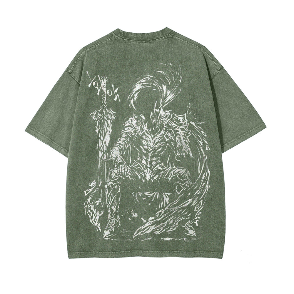 Vintage Oversized T-Shirt Solo leveling