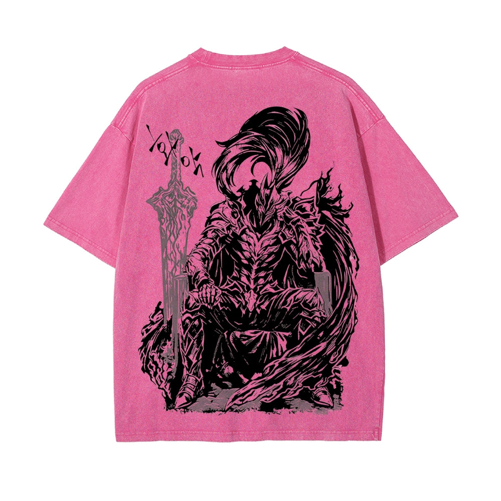 Vintage Oversized T-Shirt Solo leveling