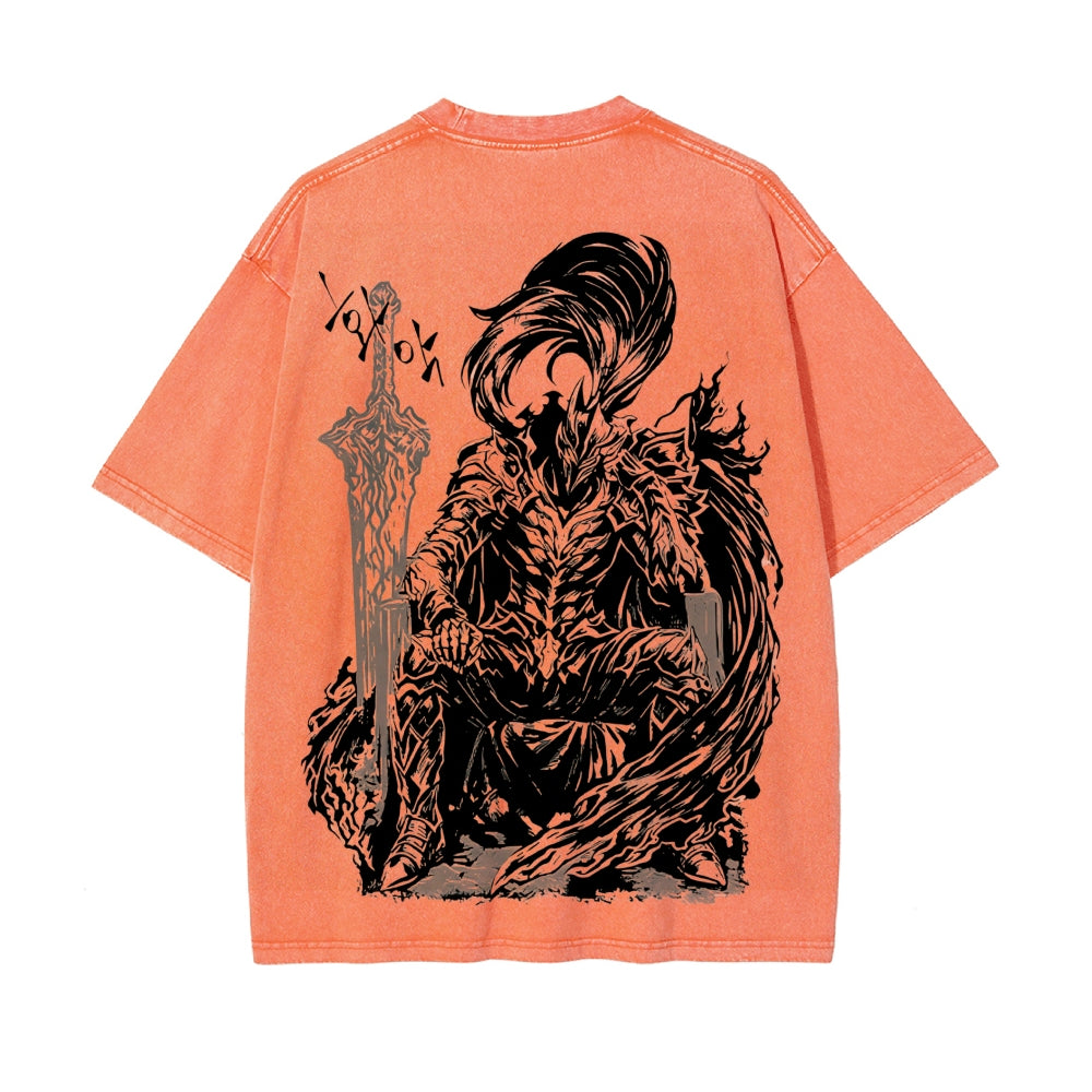 Vintage Oversized T-Shirt Solo leveling