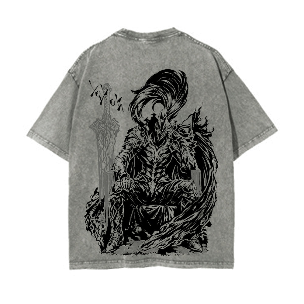 Vintage Oversized T-Shirt Solo leveling