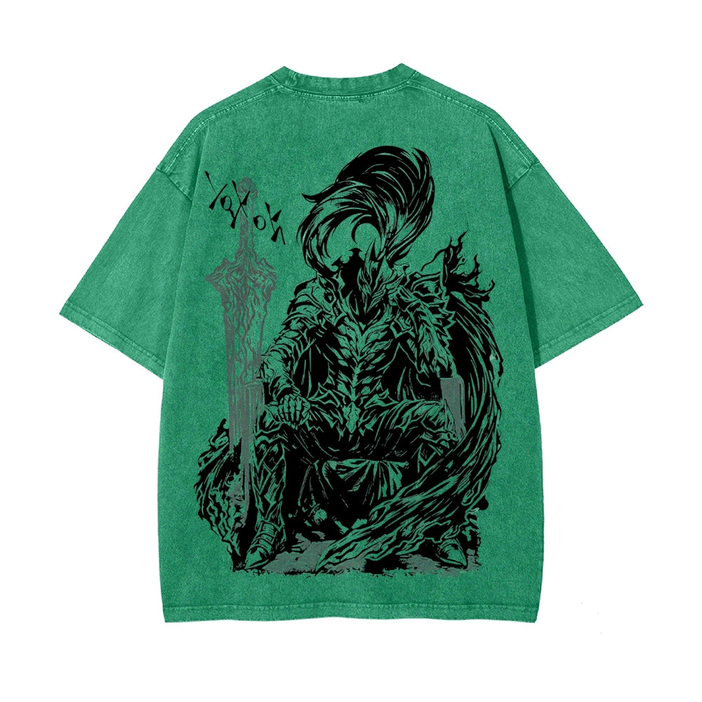 Vintage Oversized T-Shirt Solo leveling
