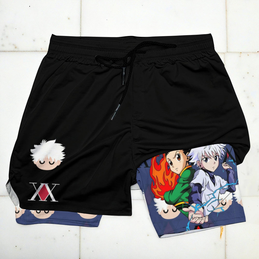 Hunter x Hunter Printed Men's Fitness Shorts