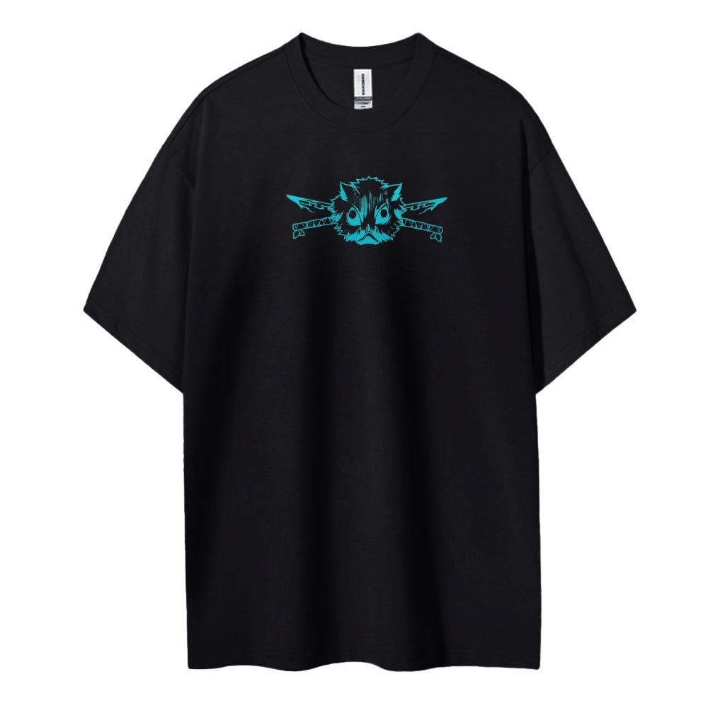 Demon Slayer Cotton Unisex Crew Neck Anime T-Shirt