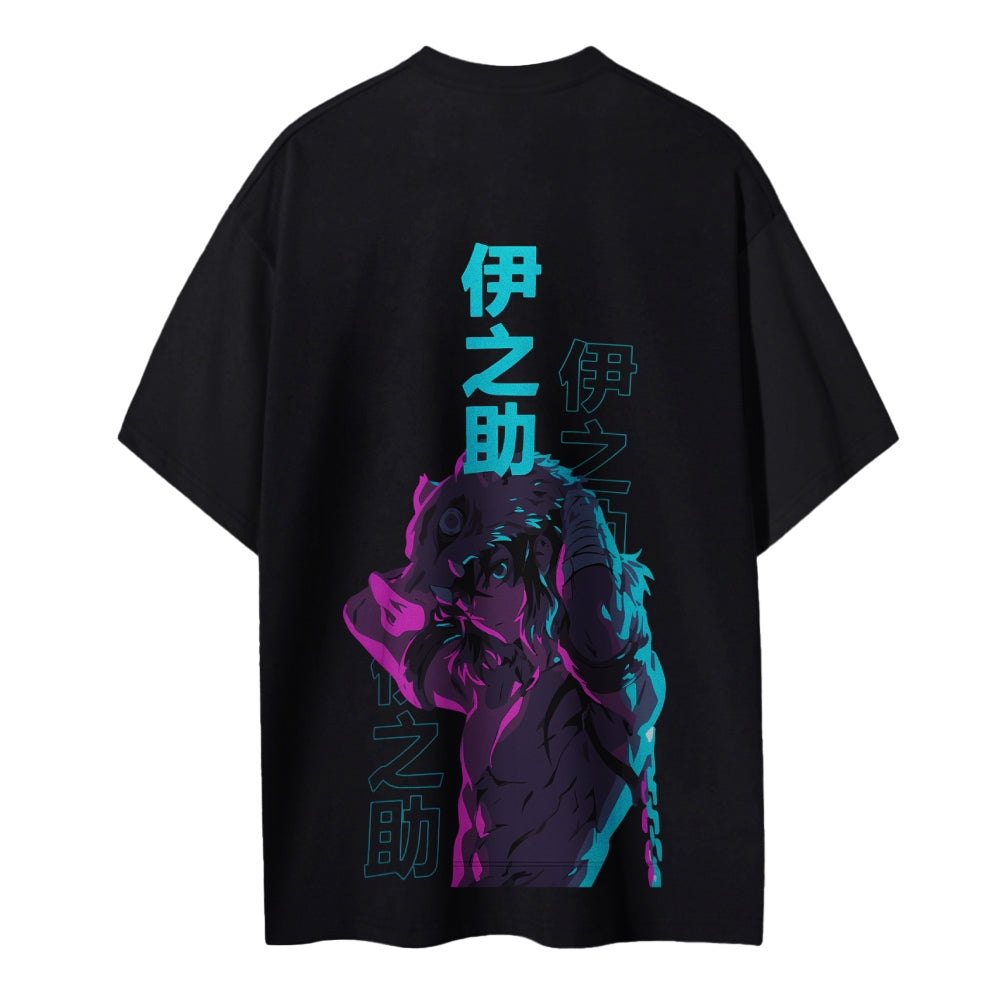 Demon Slayer Cotton Unisex Crew Neck Anime T-Shirt
