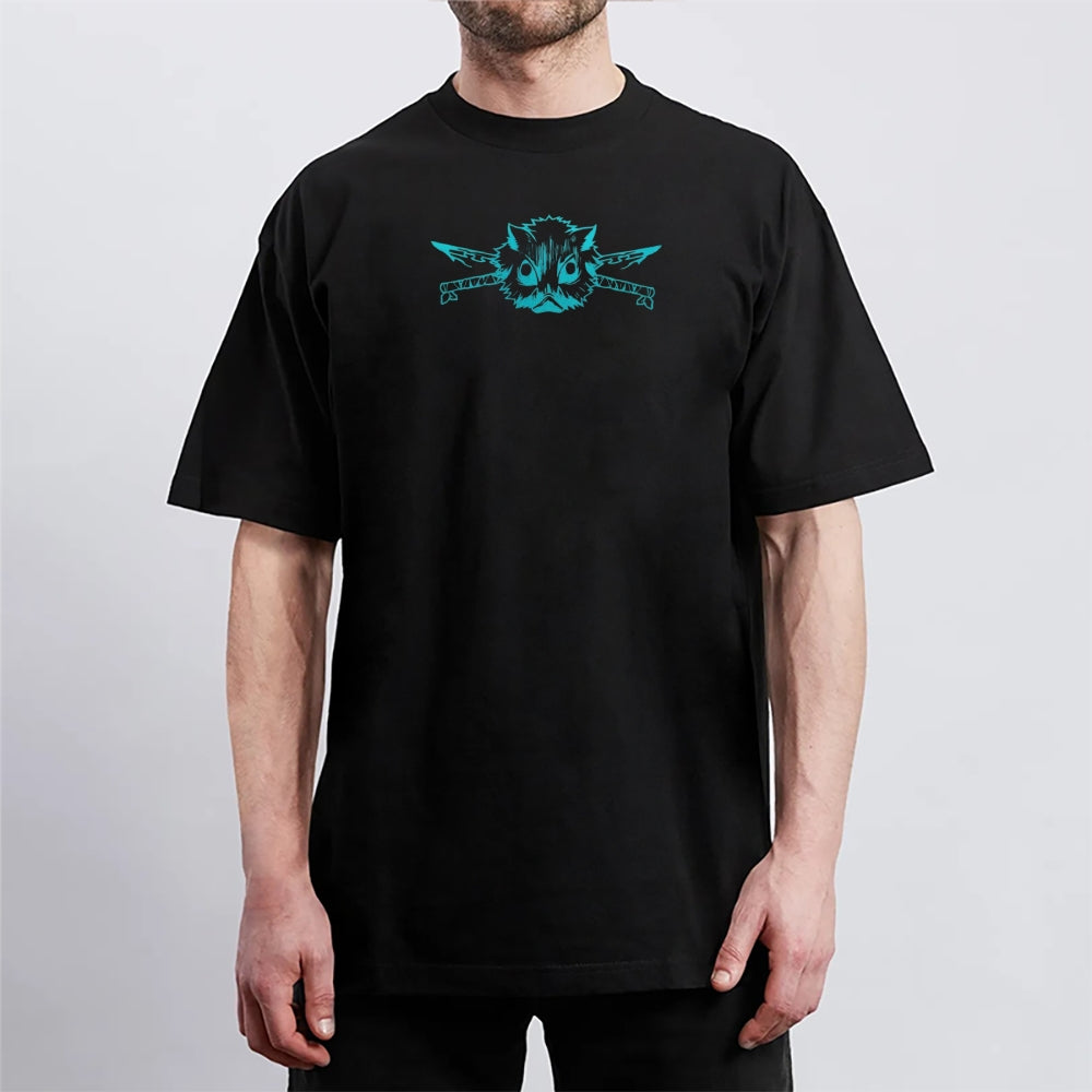 Demon Slayer Cotton Unisex Crew Neck Anime T-Shirt