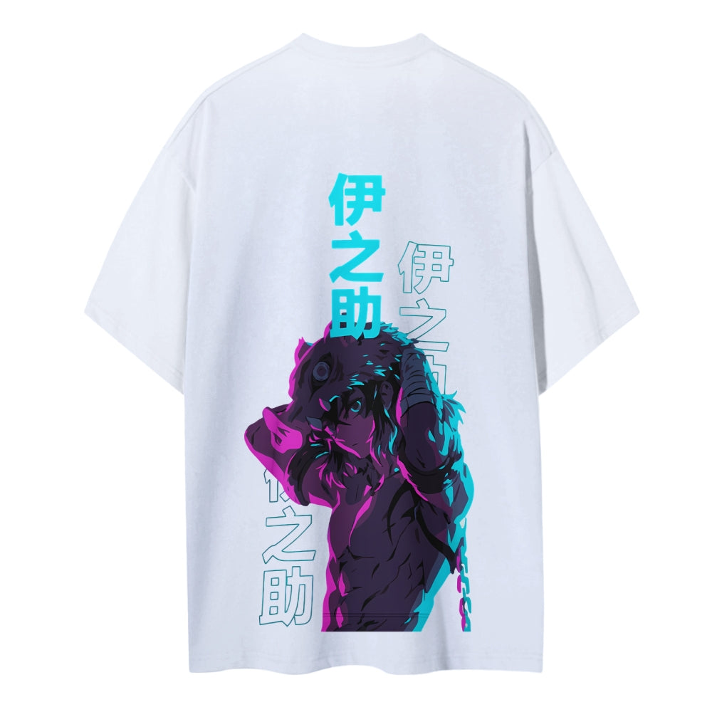Demon Slayer Cotton Unisex Crew Neck Anime T-Shirt