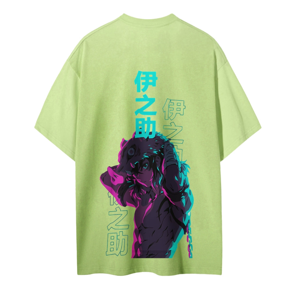 Demon Slayer Cotton Unisex Crew Neck Anime T-Shirt