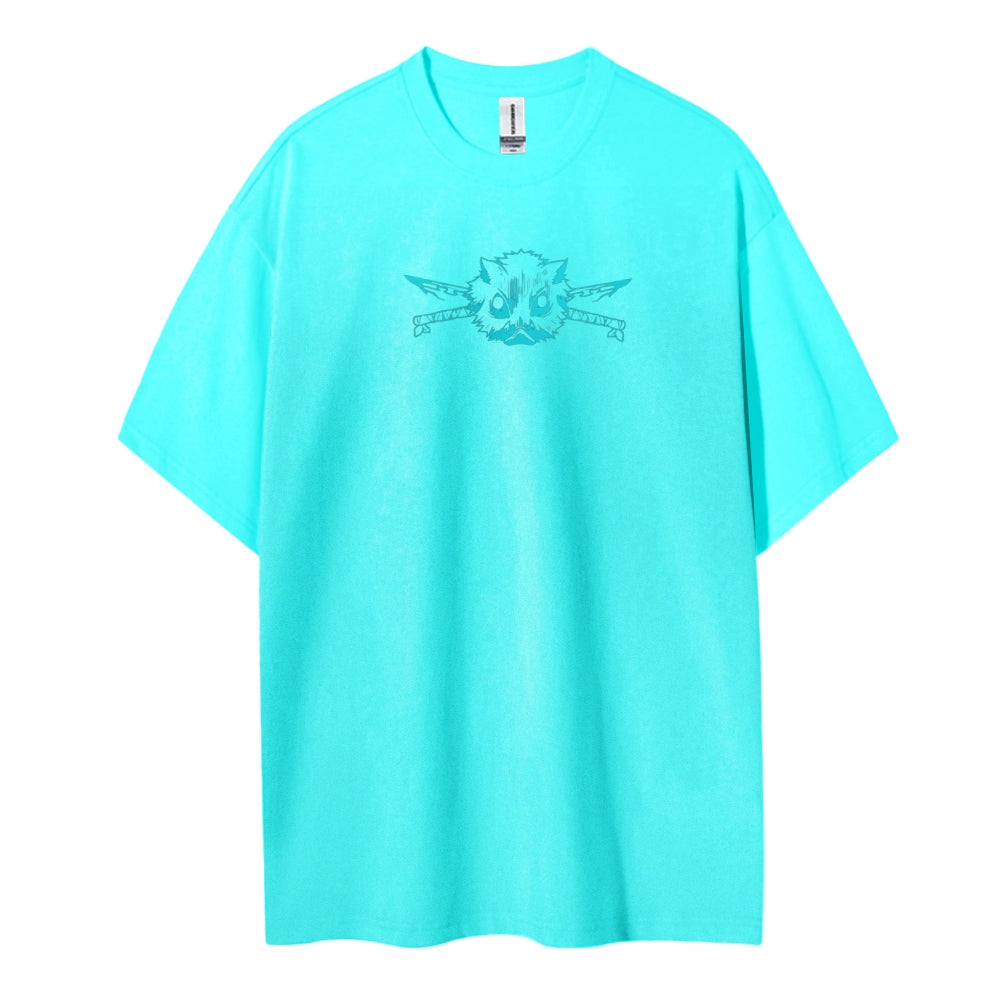 Demon Slayer Cotton Unisex Crew Neck Anime T-Shirt