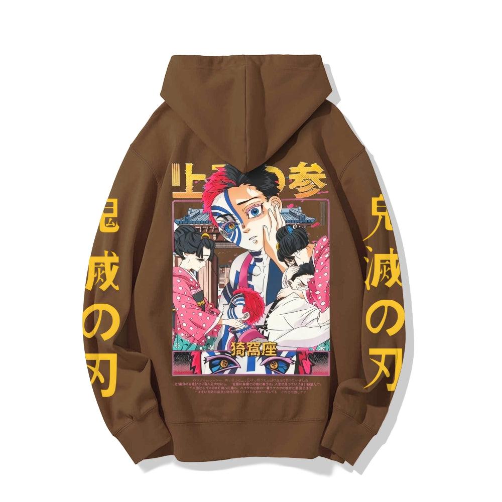 Unisex Casual Hoodie Sweatshirt Demon Slayer