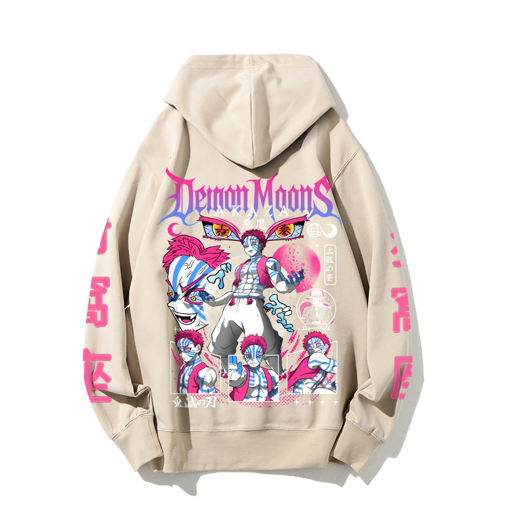 Unisex Casual Hoodie Sweatshirt Demon Slayer
