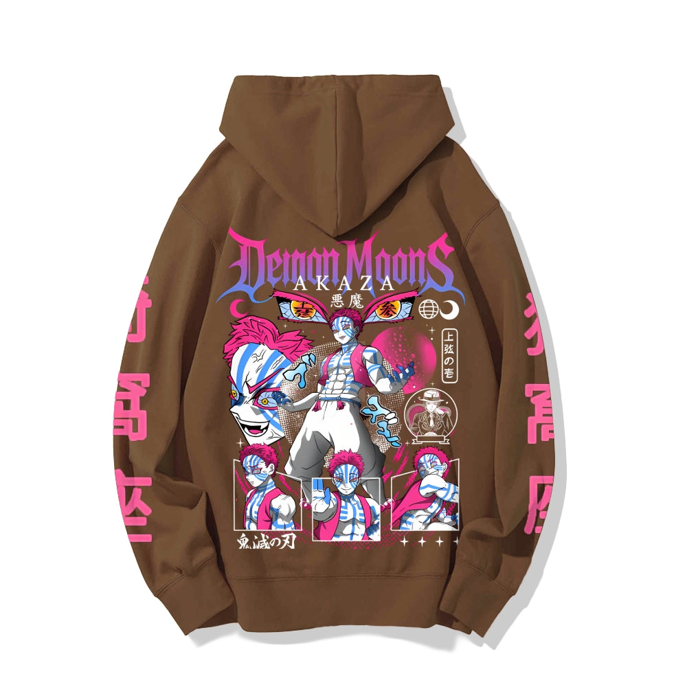 Unisex Casual Hoodie Sweatshirt Demon Slayer