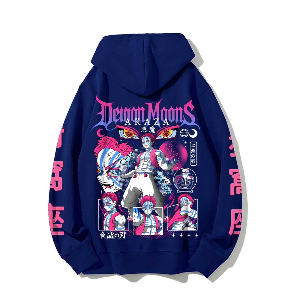 Unisex Casual Hoodie Sweatshirt Demon Slayer