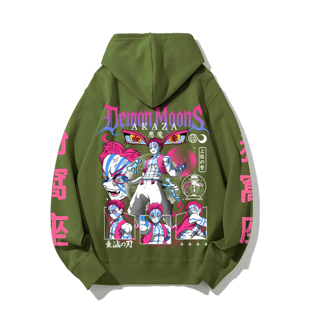 Unisex Casual Hoodie Sweatshirt Demon Slayer