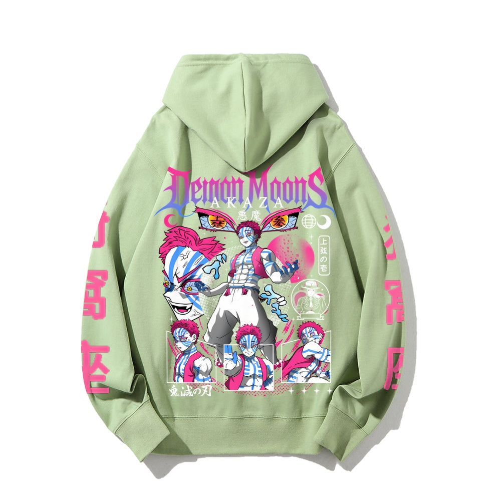 Unisex Casual Hoodie Sweatshirt Demon Slayer