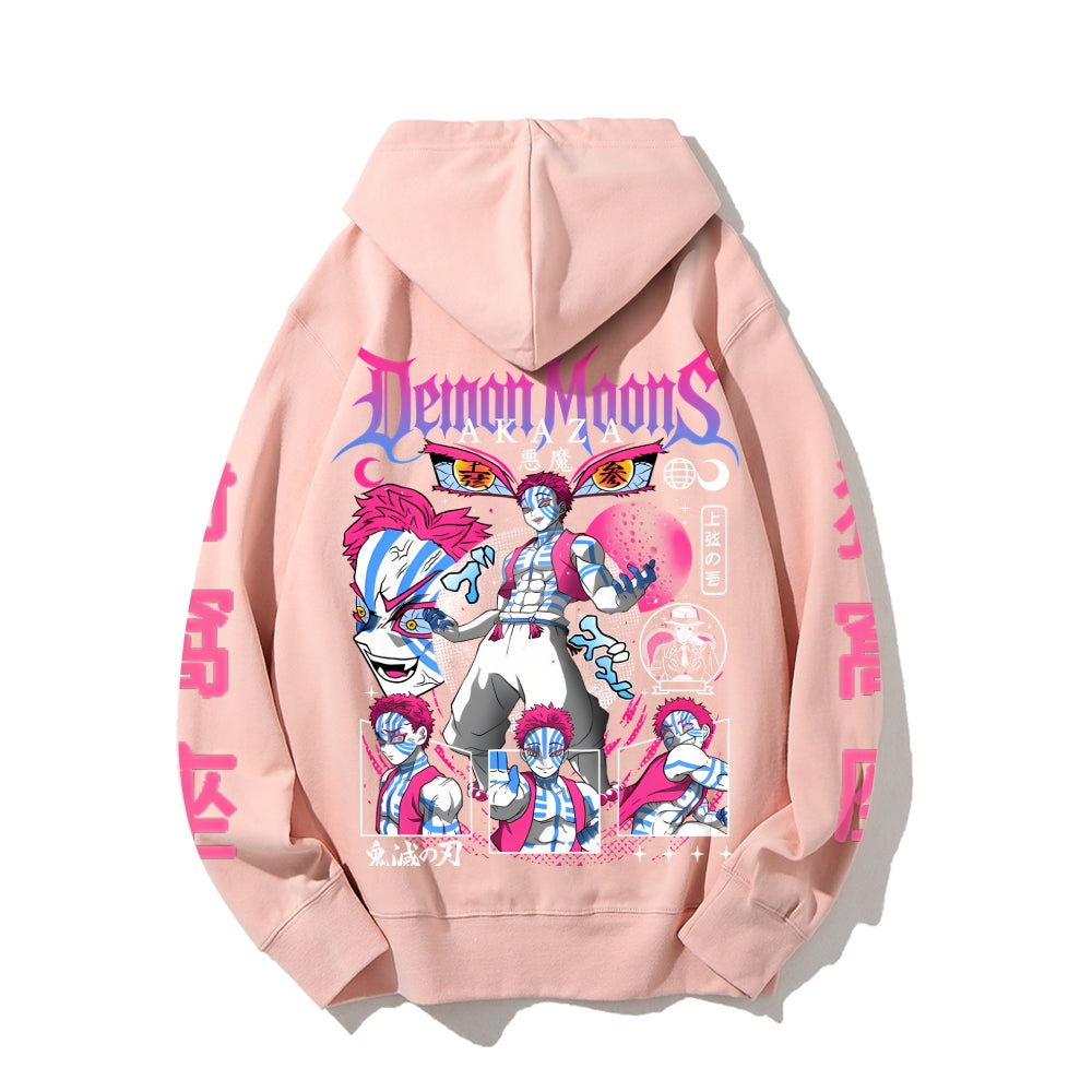 Unisex Casual Hoodie Sweatshirt Demon Slayer