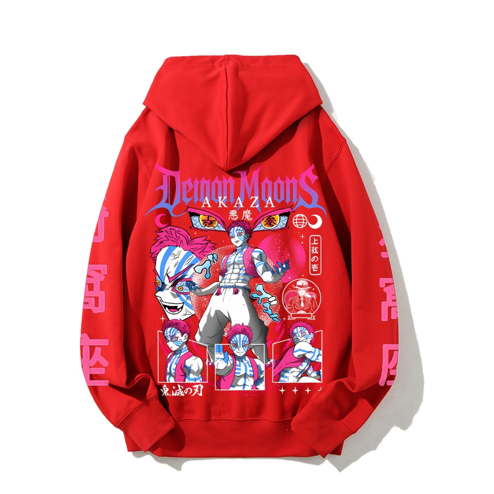 Unisex Casual Hoodie Sweatshirt Demon Slayer