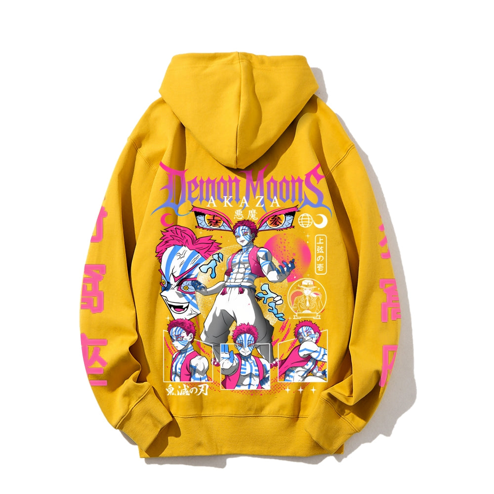 Unisex Casual Hoodie Sweatshirt Demon Slayer