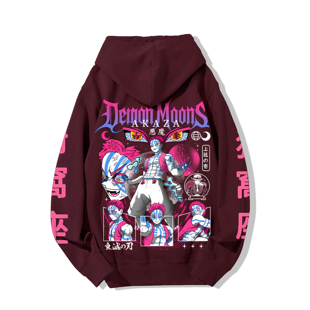 Unisex Casual Hoodie Sweatshirt Demon Slayer