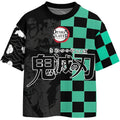 Demon Slayer Crew Neck Football Jersey