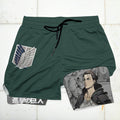 Attack on Titan Tatakae Printed Men's Shorts
